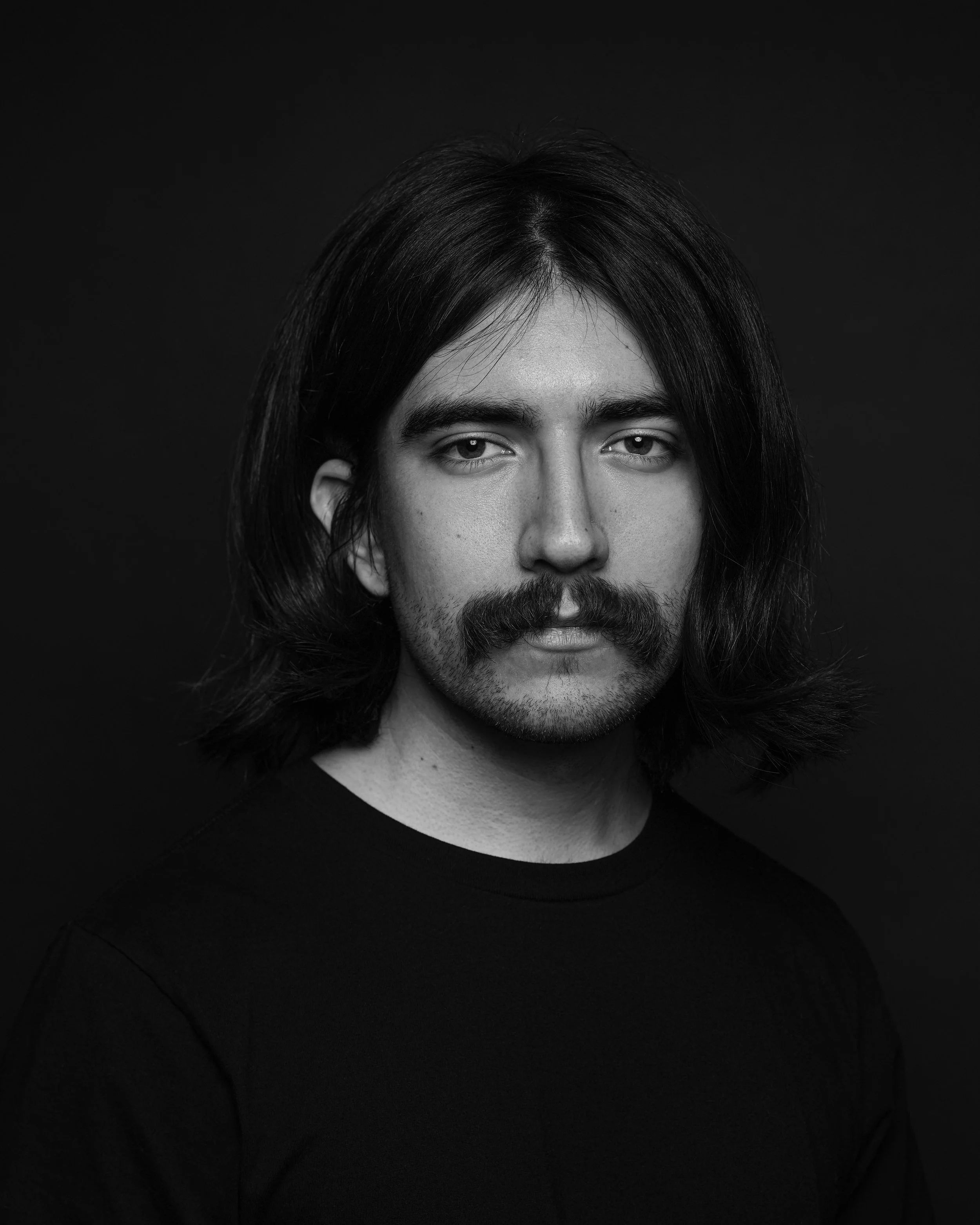 Candid black and white portrait in the San Francisco Bay Area