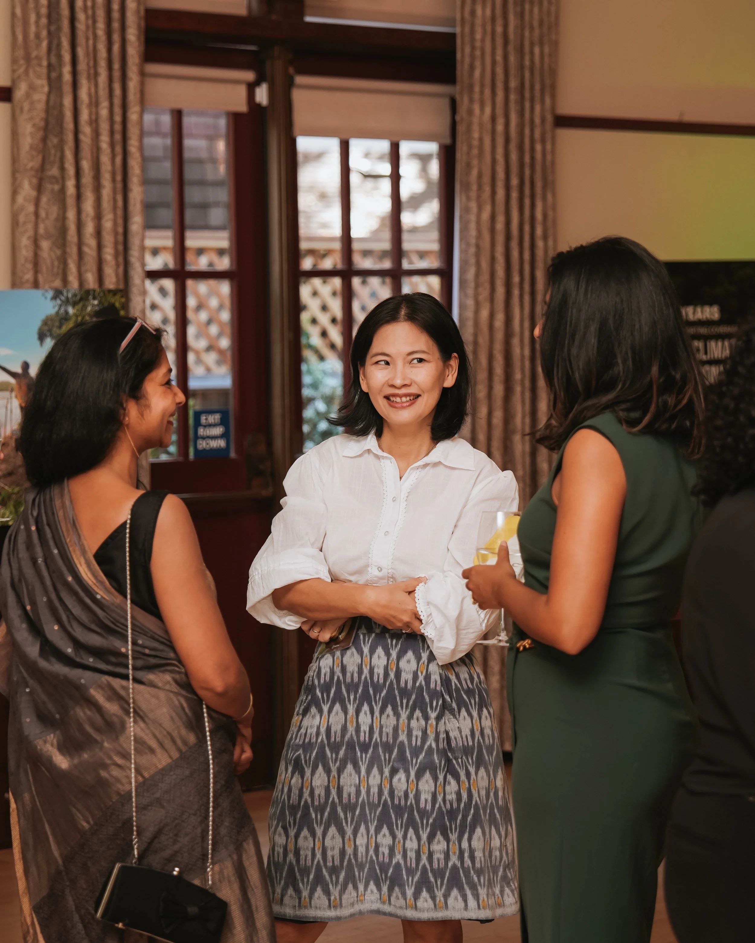 Corporate toast at a Silicon Valley event in Mountain View, California