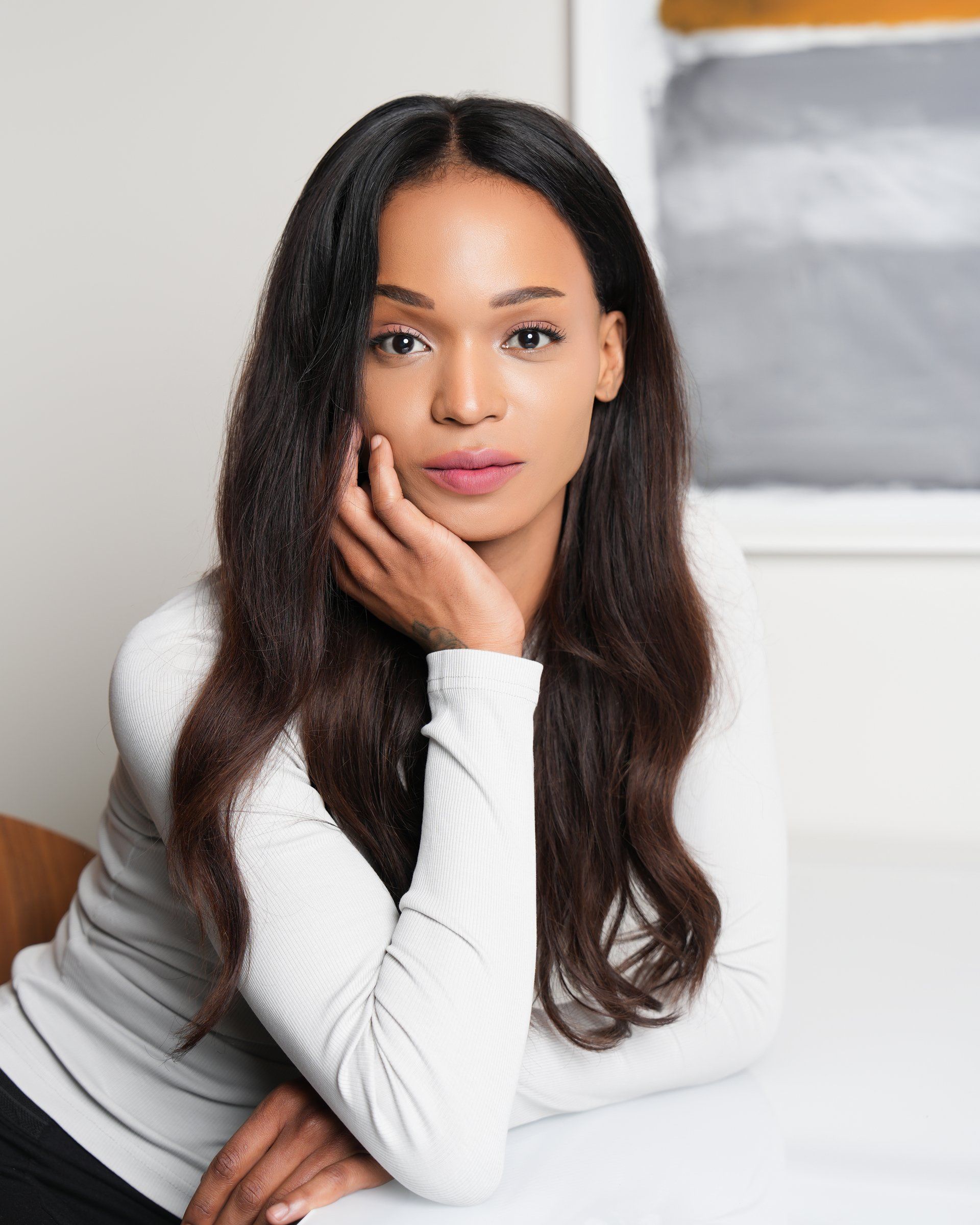 Outdoor portrait of a woman in Los Altos, California