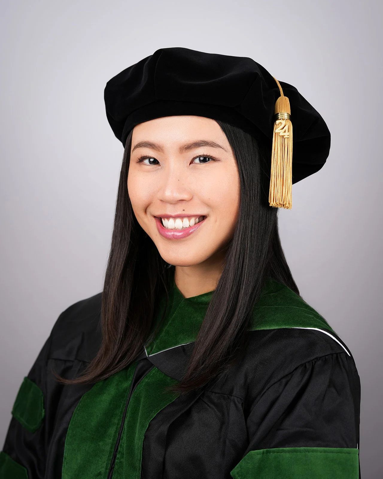 Graduation headshot of a student in San Jose, California