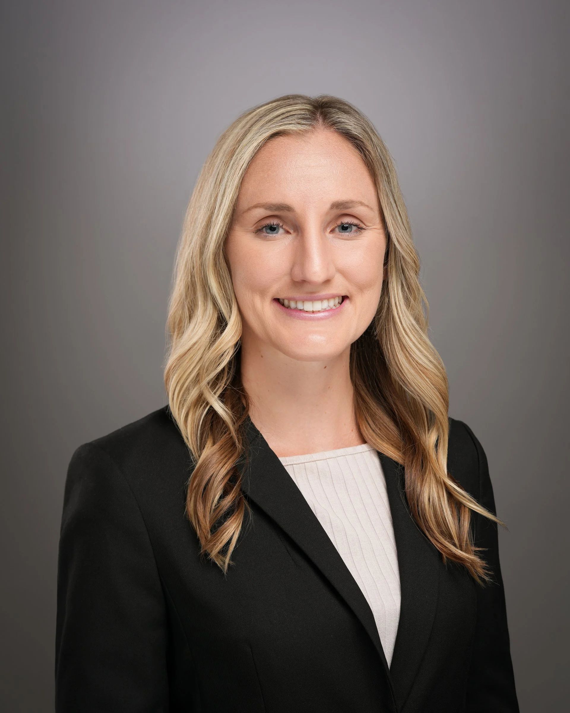 Realtor headshot with blue backdrop in Santa Clara, California