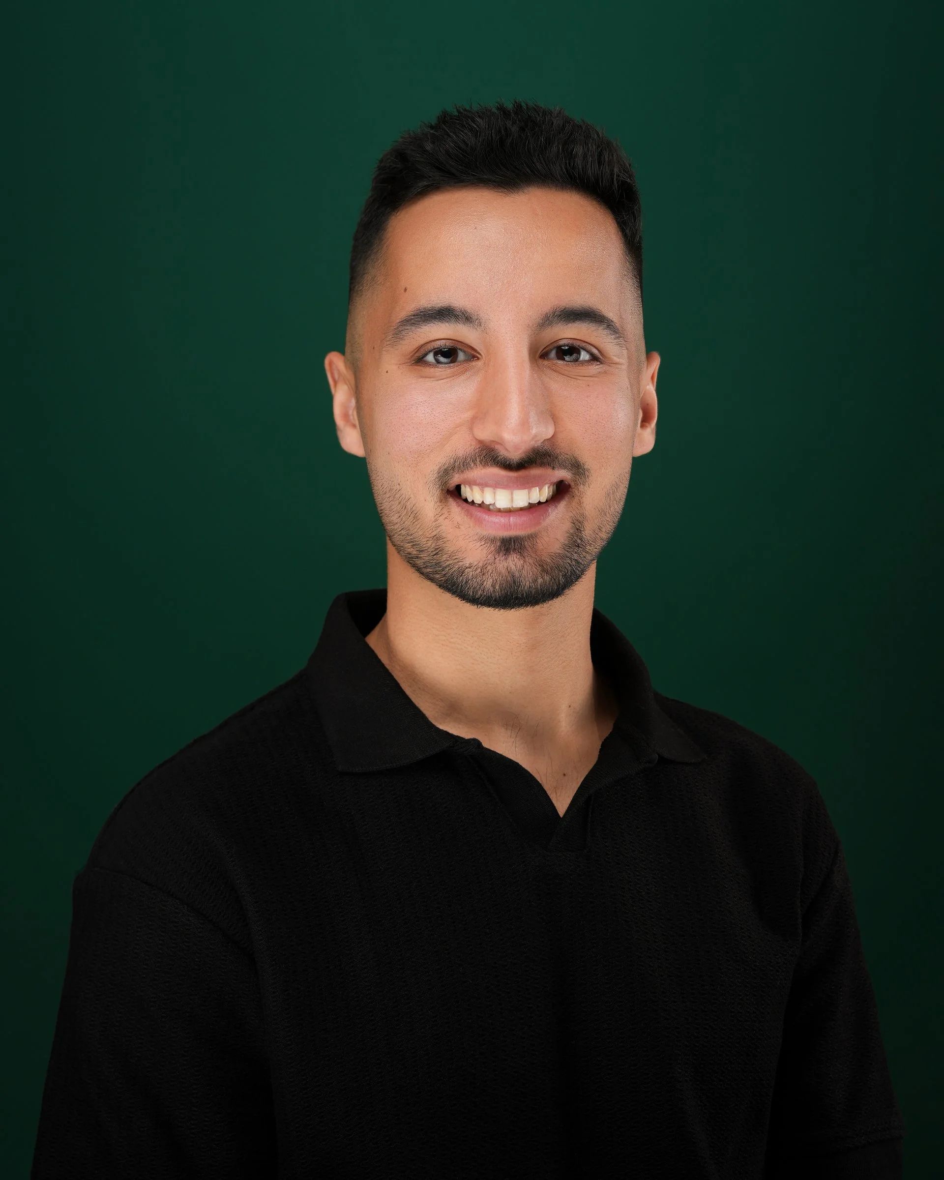 Professional men’s headshot at Lakeshore Park in Newark, California.