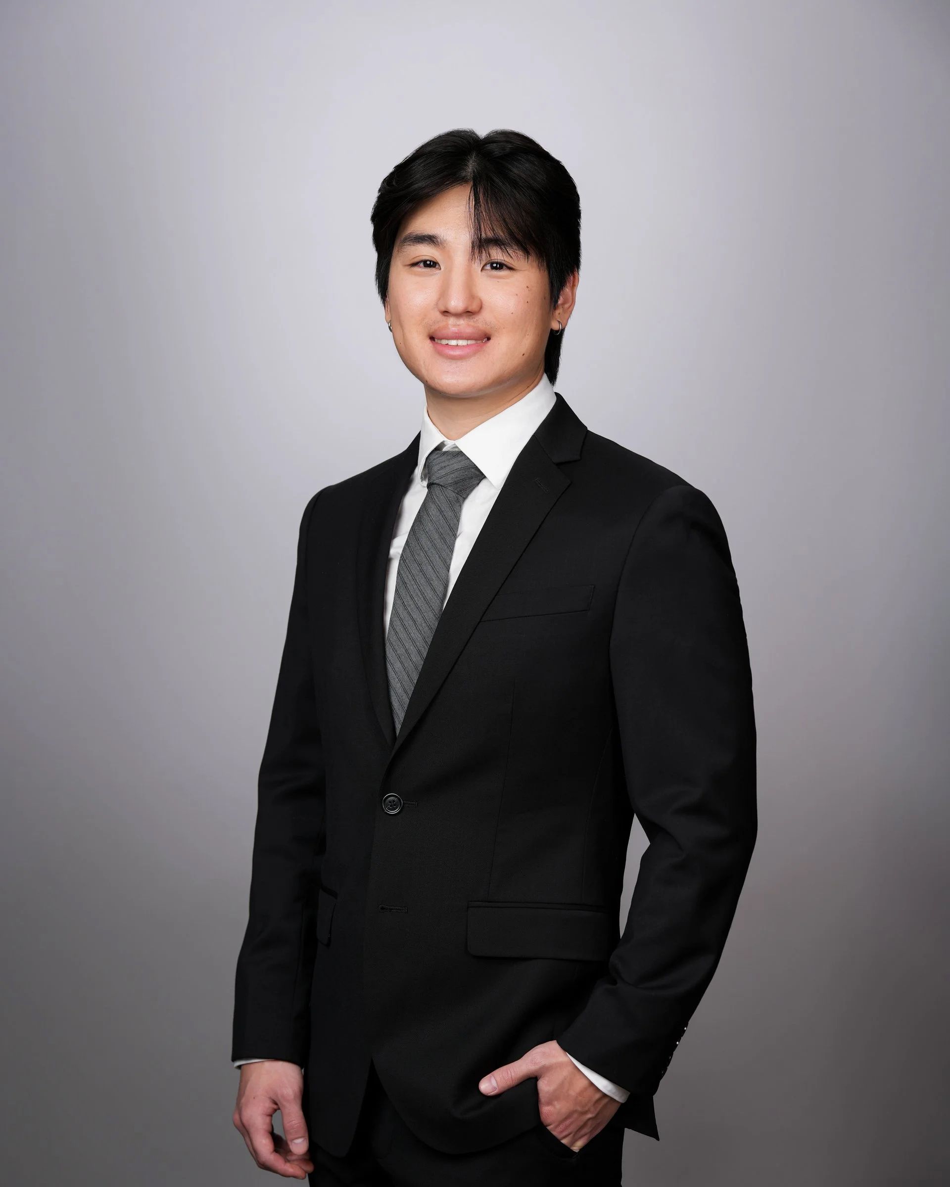 Professional men’s headshot on Fourth Street in San Rafael, California.