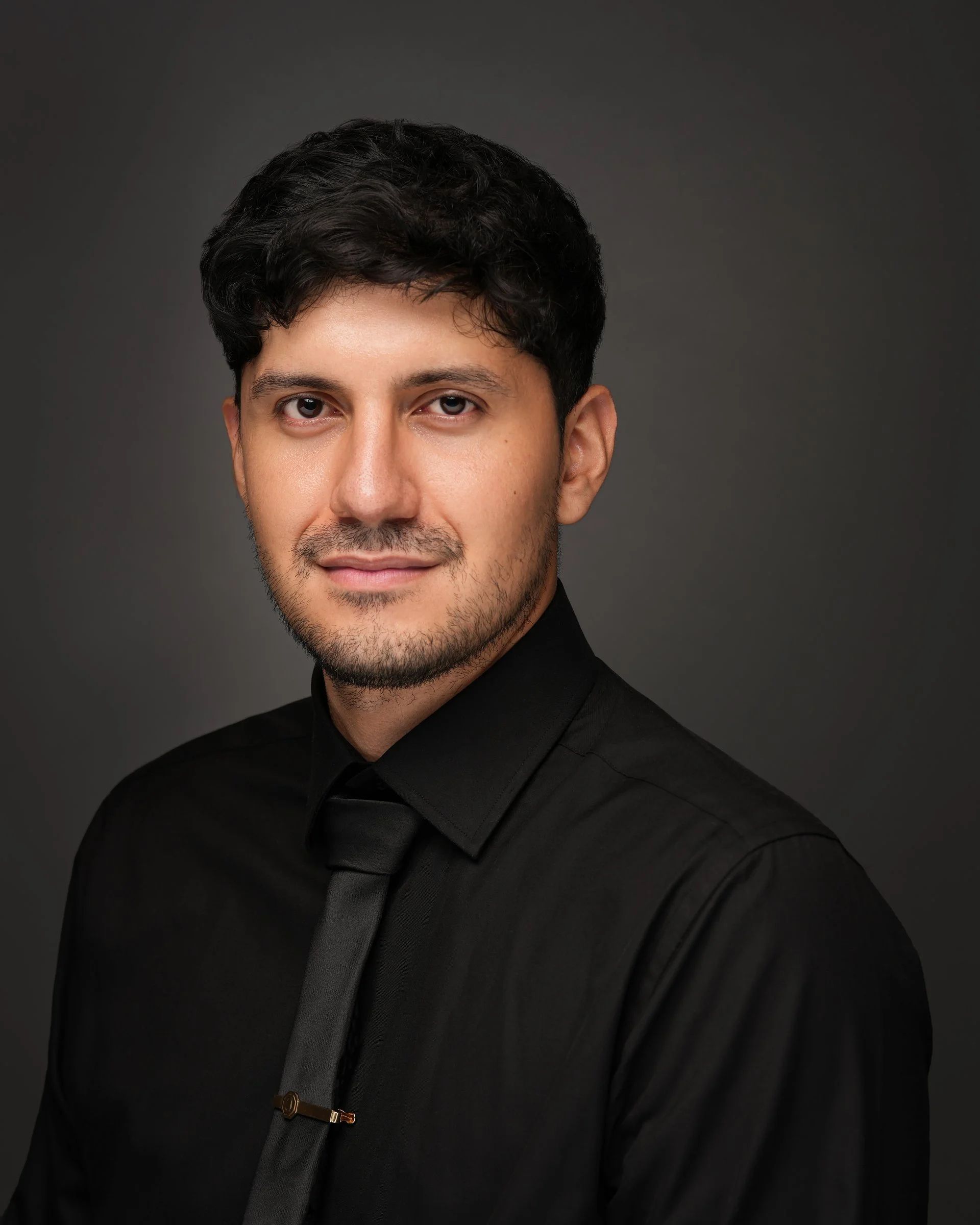 Professional men’s headshot along Big Basin Way in Saratoga, California.