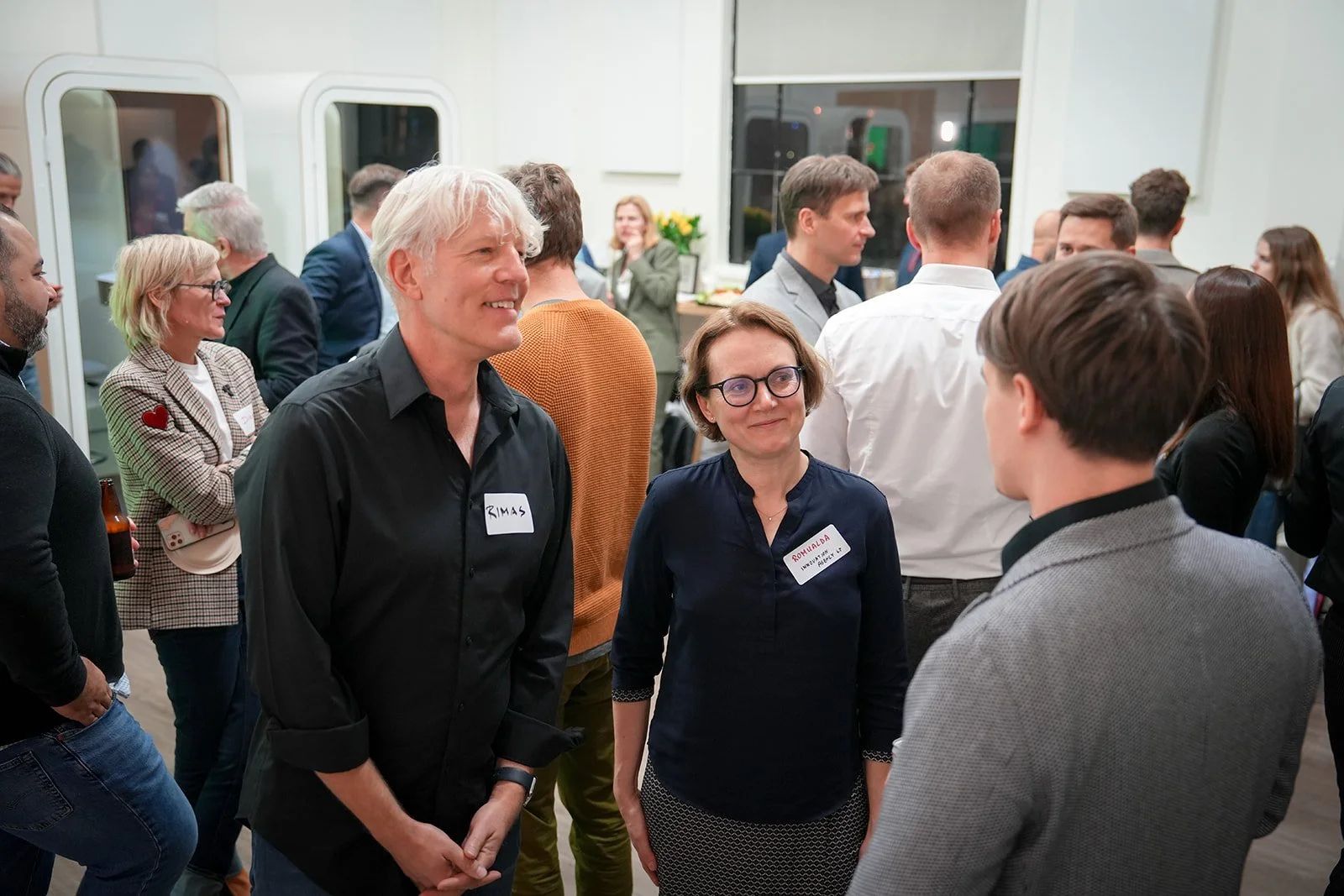 Networking party in San Francisco, California