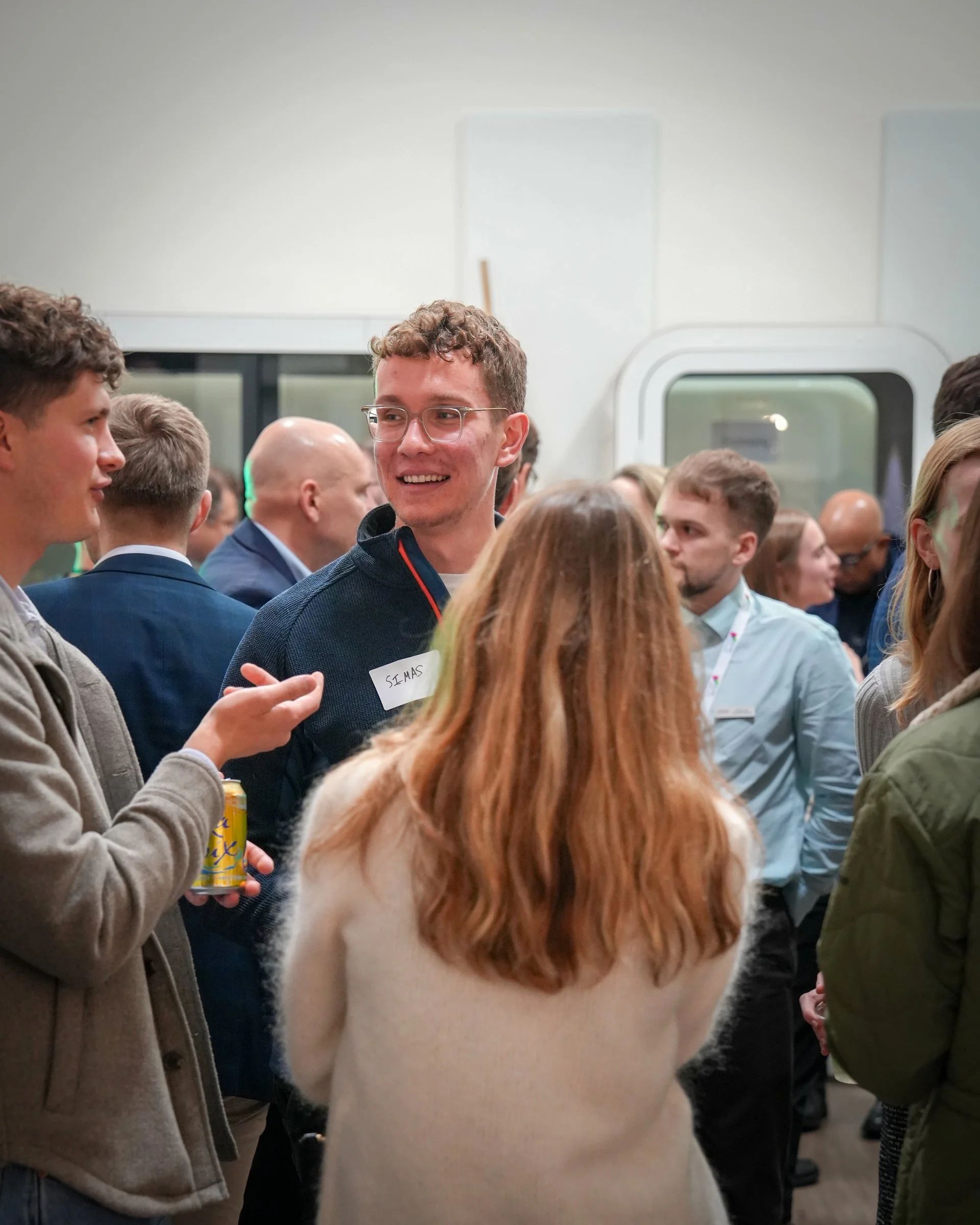 Networking session in Palo Alto, California