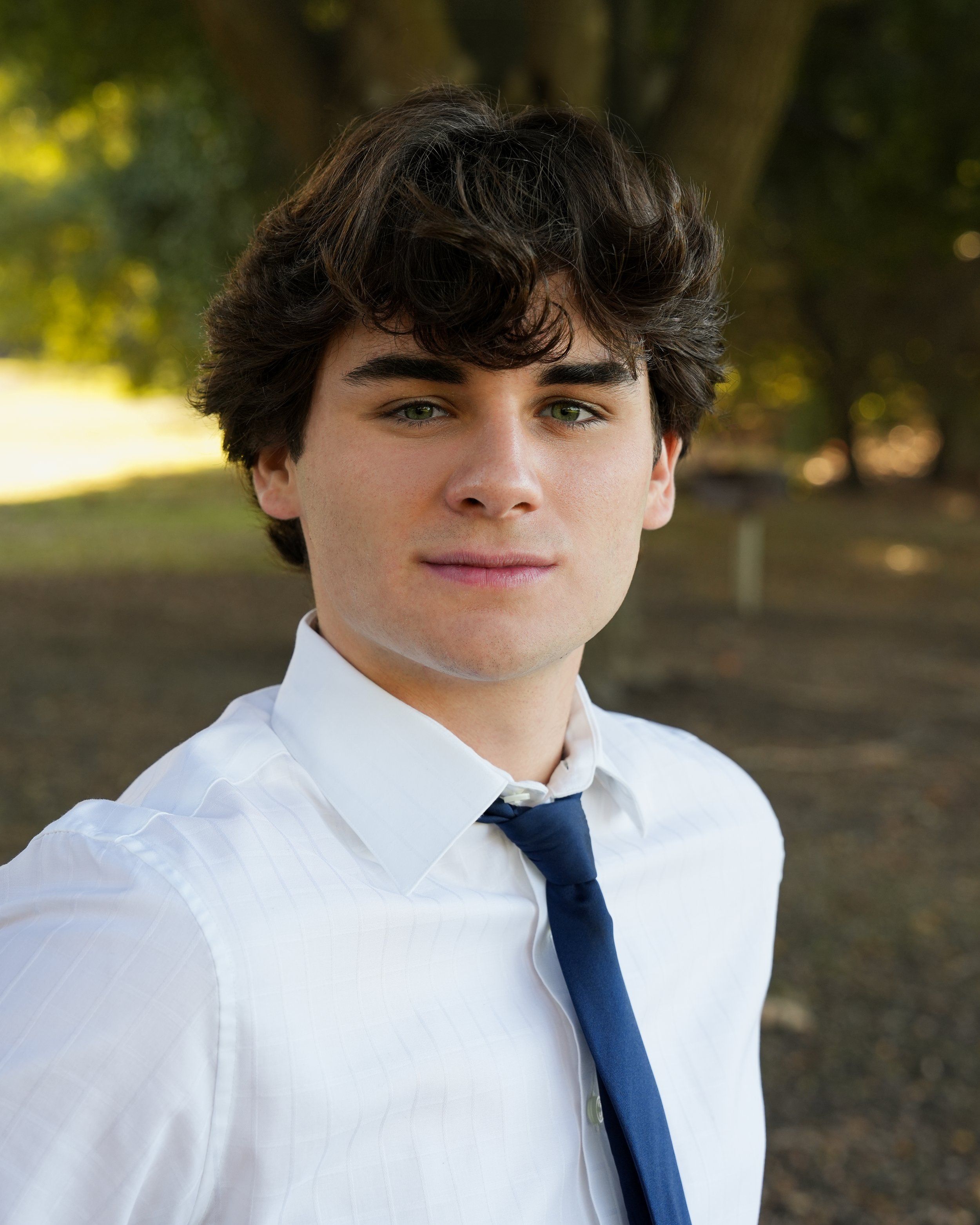 Outdoor portrait in Santa Clara, California