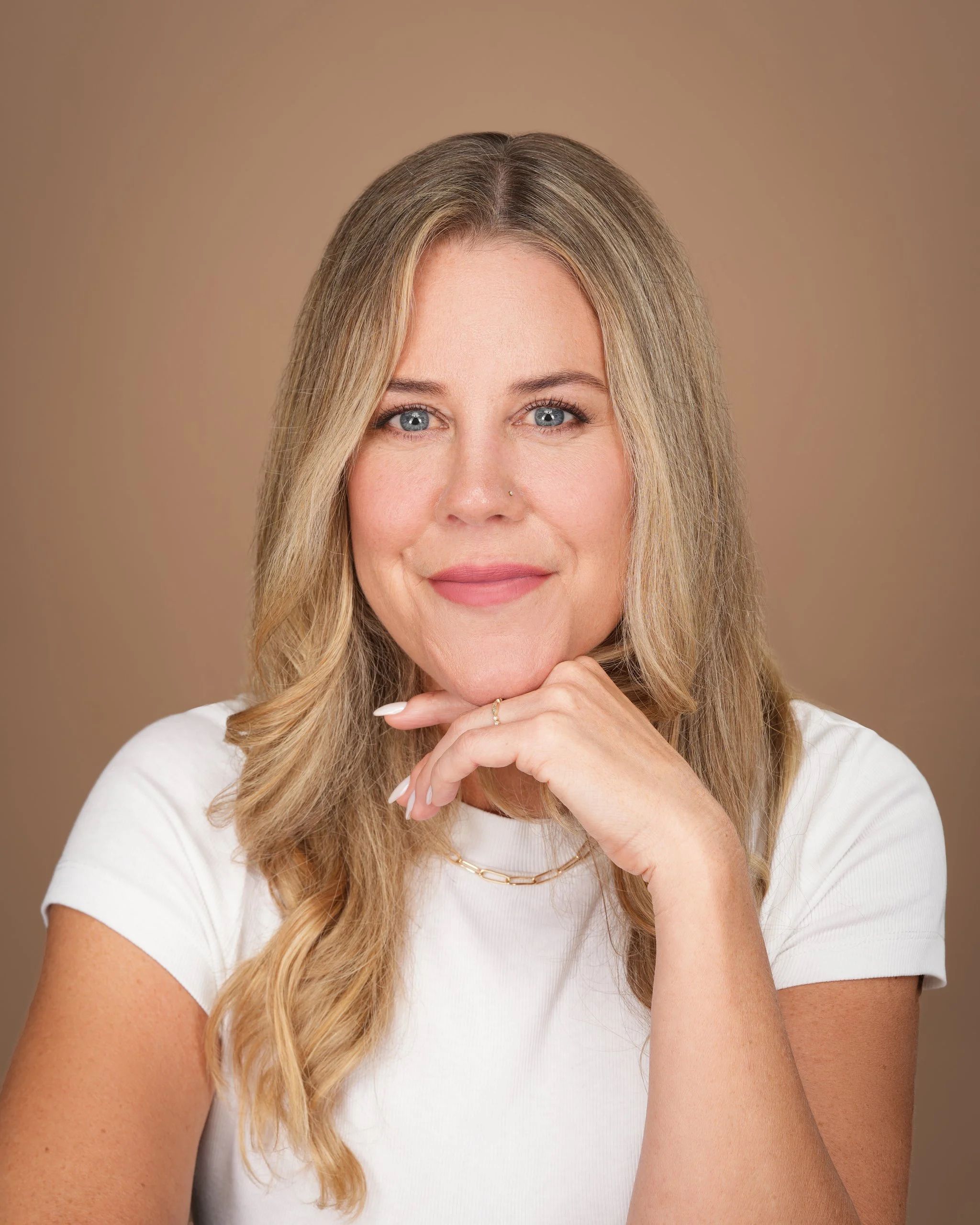 Studio portrait inspired by Evergreen Village Square in San Jose, California by Pacifica Studio.